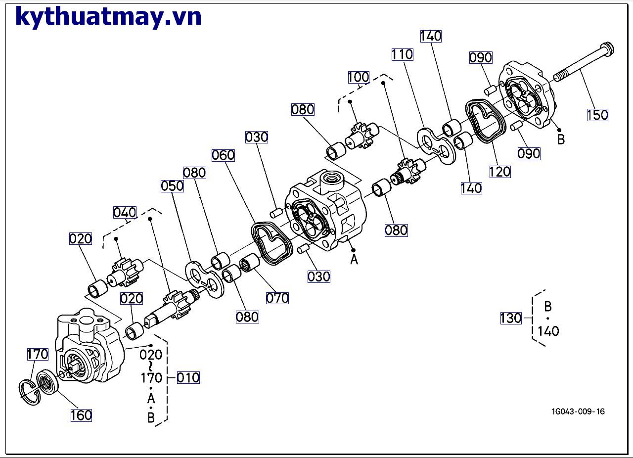 Của bơm thủy lực ( link  kiện